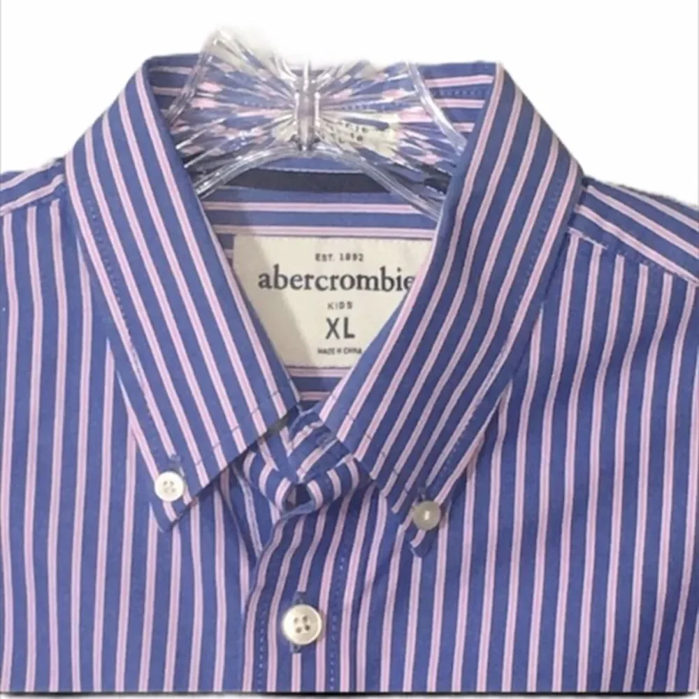 Abercrombie Kids Button Up Dress Shirt XL PREPPY - Picture 2 of 8